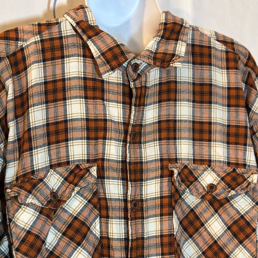 Red Head flannel men’s button front long sleeve